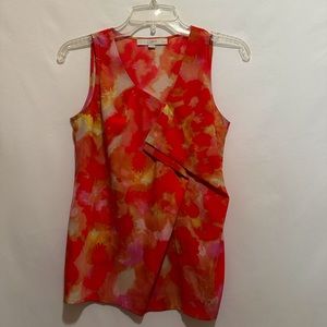 Ann Taylor Women’s Floral Sleeveless Blouse Size SP